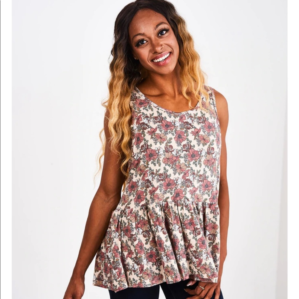 Latched Mama Babydoll Tank Small NWT